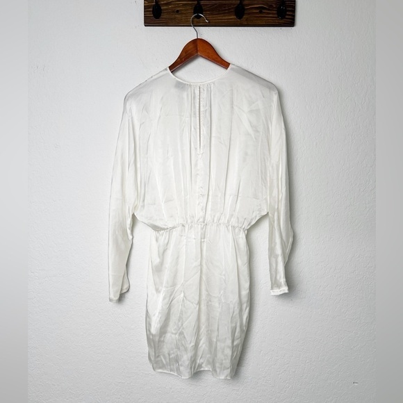 Forte Forte silk-blend white V-neck dress - Picture 5 of 8